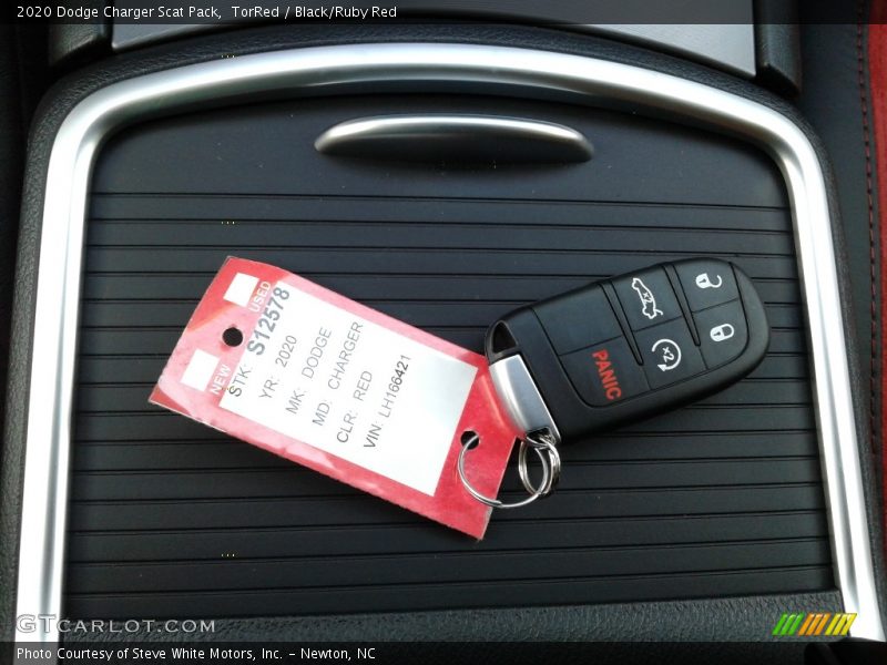 TorRed / Black/Ruby Red 2020 Dodge Charger Scat Pack