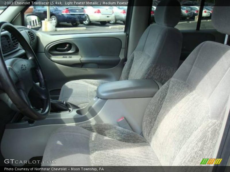 Light Pewter Metallic / Medium Pewter 2003 Chevrolet TrailBlazer LS 4x4