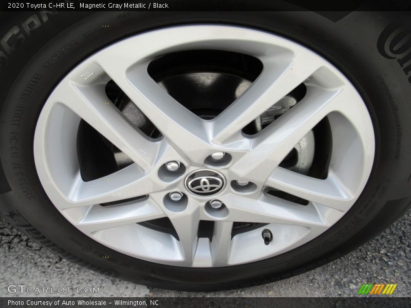 Magnetic Gray Metallic / Black 2020 Toyota C-HR LE