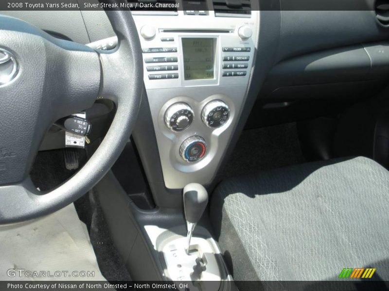 Silver Streak Mica / Dark Charcoal 2008 Toyota Yaris Sedan