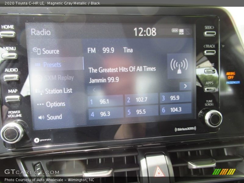 Magnetic Gray Metallic / Black 2020 Toyota C-HR LE