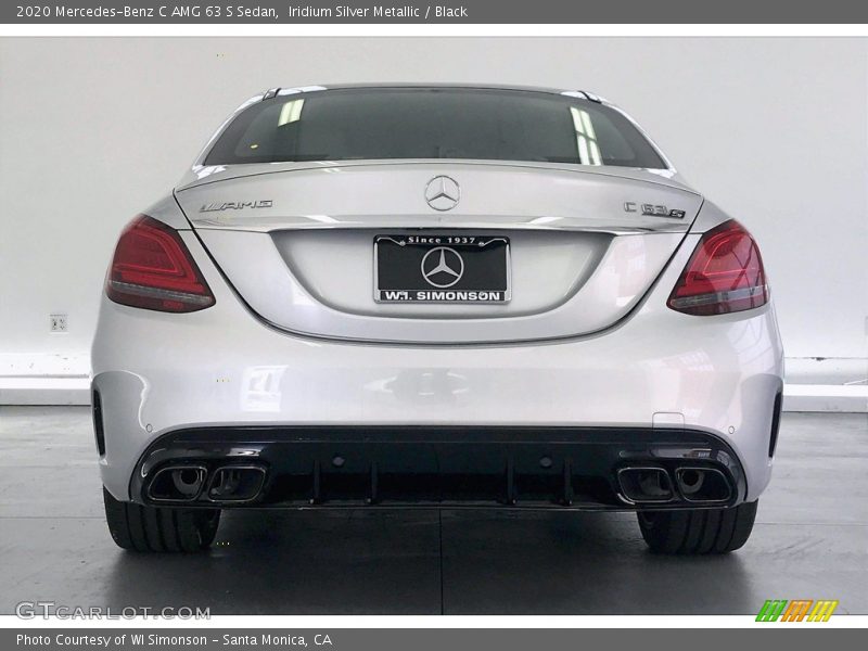 Iridium Silver Metallic / Black 2020 Mercedes-Benz C AMG 63 S Sedan