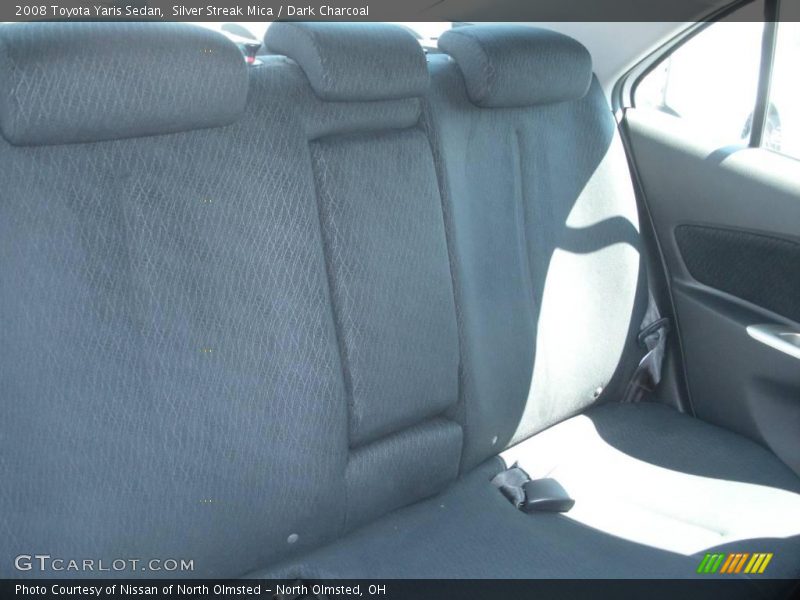 Silver Streak Mica / Dark Charcoal 2008 Toyota Yaris Sedan