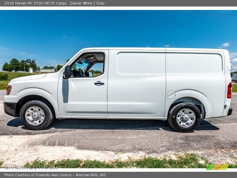  2016 NV 2500 HD SV Cargo Glacier White