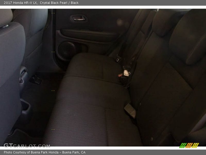 Crystal Black Pearl / Black 2017 Honda HR-V LX
