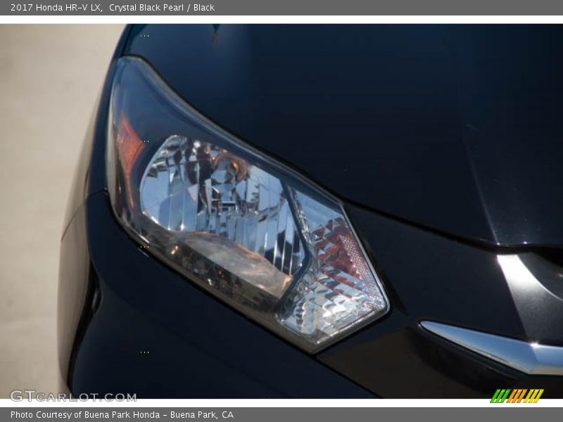 Crystal Black Pearl / Black 2017 Honda HR-V LX