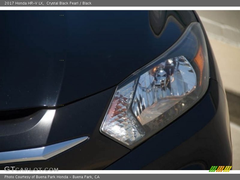 Crystal Black Pearl / Black 2017 Honda HR-V LX