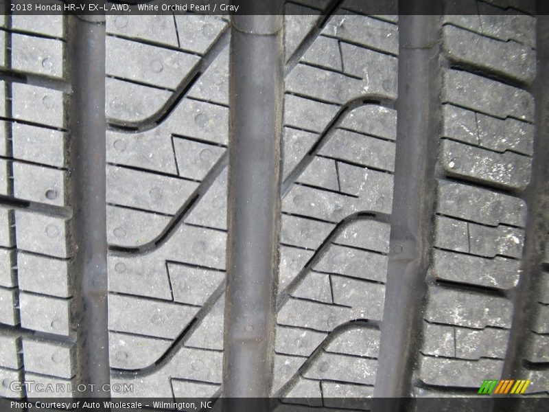 White Orchid Pearl / Gray 2018 Honda HR-V EX-L AWD