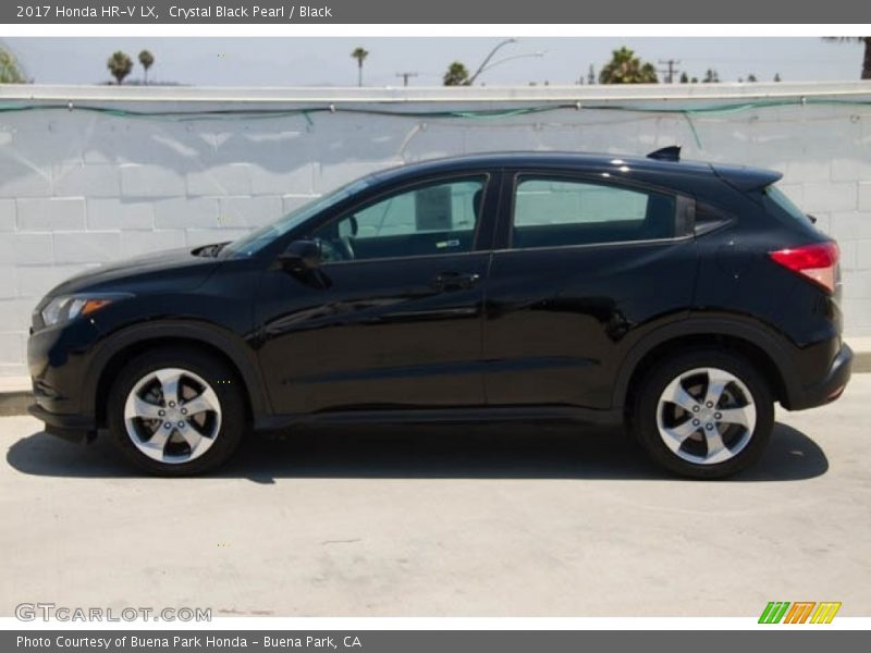 Crystal Black Pearl / Black 2017 Honda HR-V LX