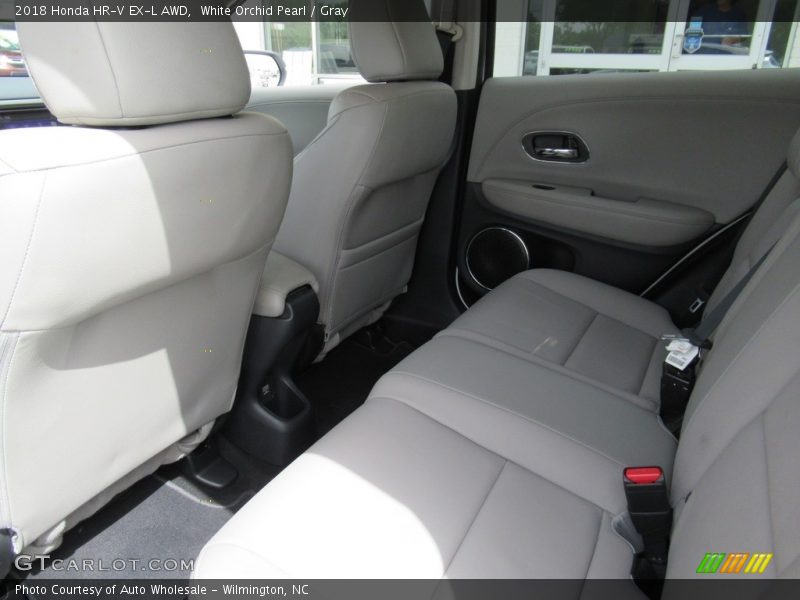White Orchid Pearl / Gray 2018 Honda HR-V EX-L AWD
