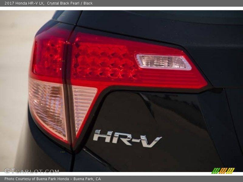 Crystal Black Pearl / Black 2017 Honda HR-V LX