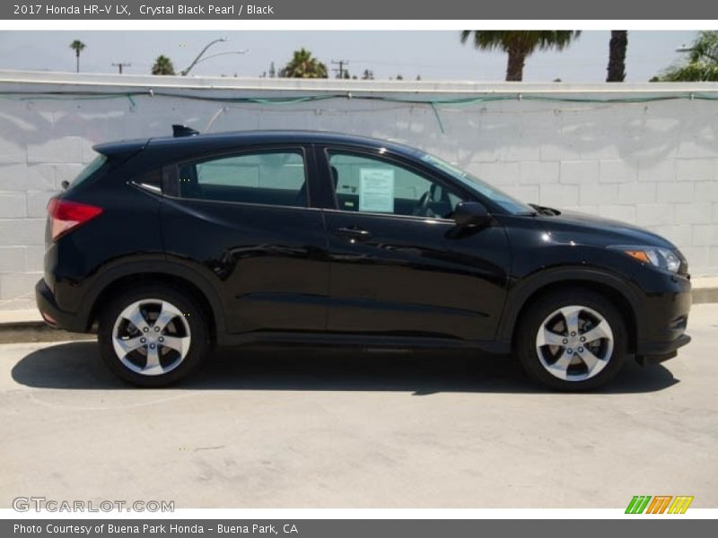 Crystal Black Pearl / Black 2017 Honda HR-V LX