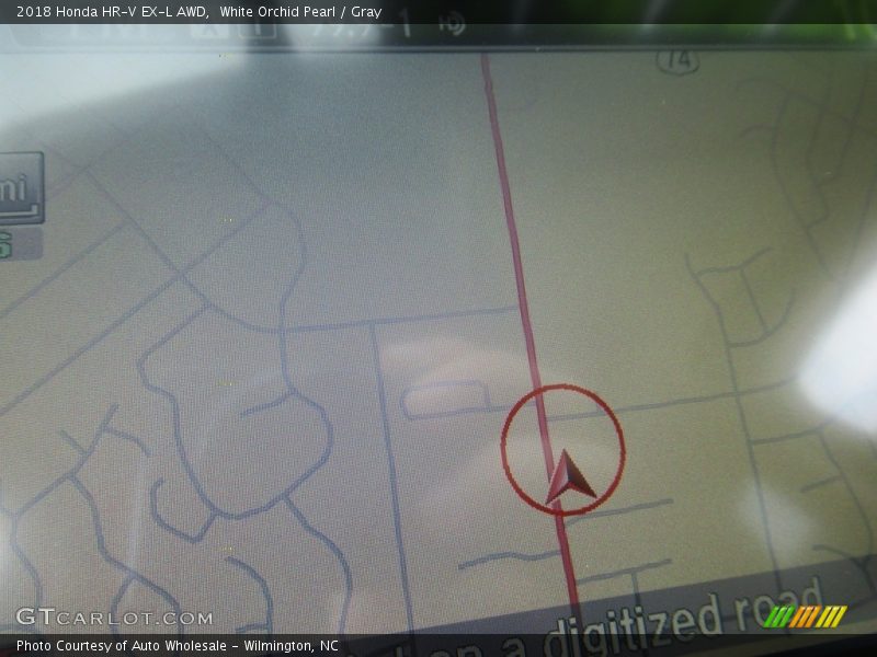 White Orchid Pearl / Gray 2018 Honda HR-V EX-L AWD