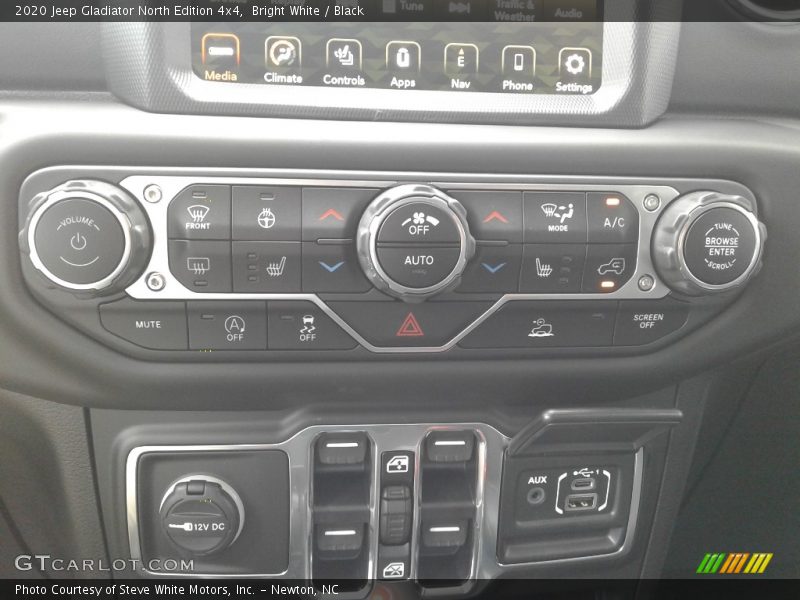 Bright White / Black 2020 Jeep Gladiator North Edition 4x4