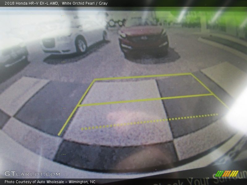 White Orchid Pearl / Gray 2018 Honda HR-V EX-L AWD