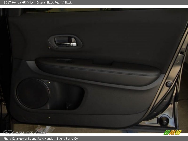 Crystal Black Pearl / Black 2017 Honda HR-V LX