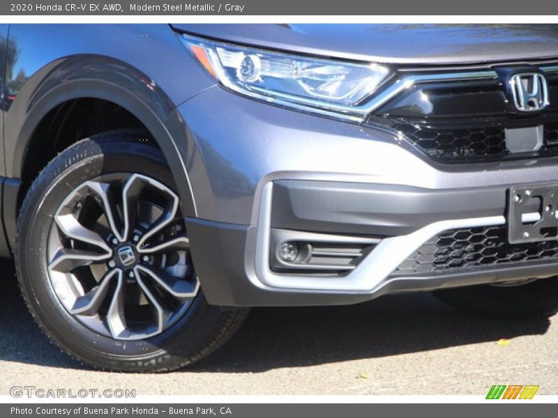 Modern Steel Metallic / Gray 2020 Honda CR-V EX AWD