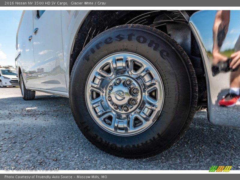 Glacier White / Gray 2016 Nissan NV 3500 HD SV Cargo