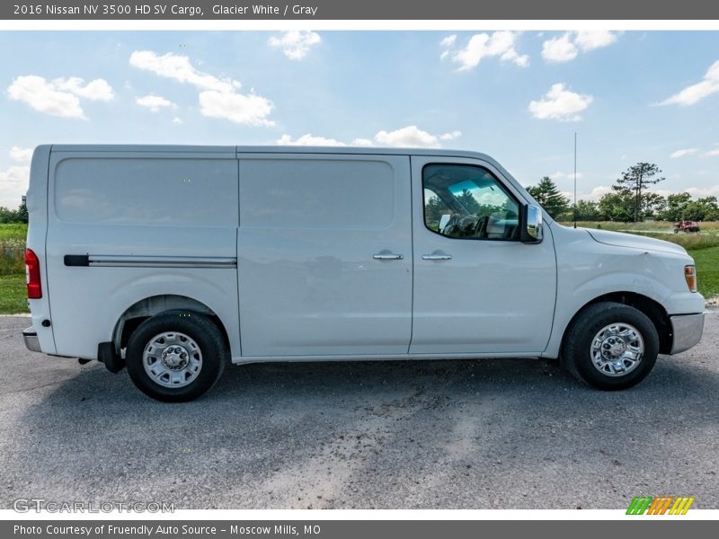 Glacier White / Gray 2016 Nissan NV 3500 HD SV Cargo