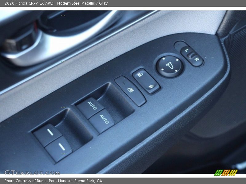Modern Steel Metallic / Gray 2020 Honda CR-V EX AWD