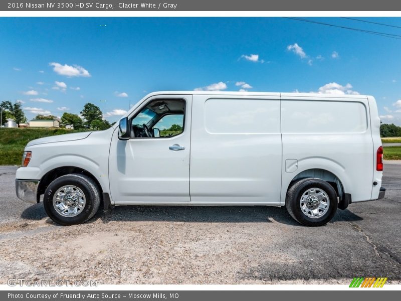  2016 NV 3500 HD SV Cargo Glacier White