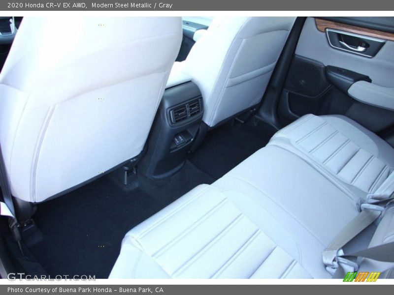 Modern Steel Metallic / Gray 2020 Honda CR-V EX AWD