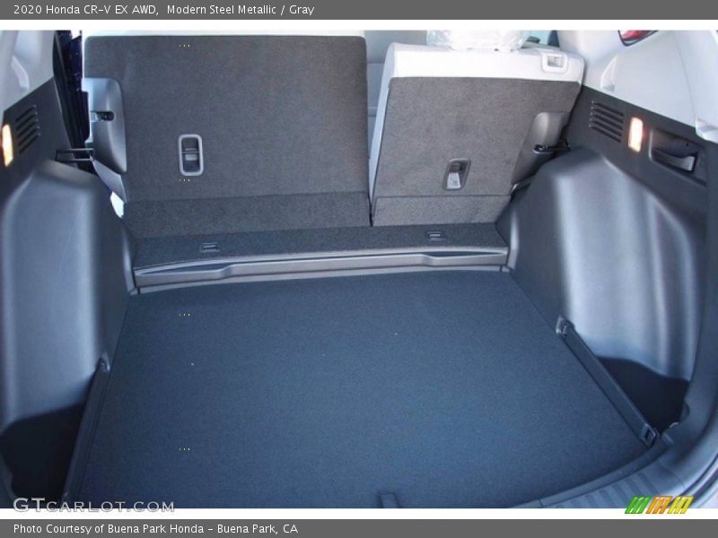 Modern Steel Metallic / Gray 2020 Honda CR-V EX AWD