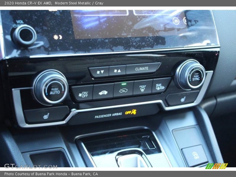 Modern Steel Metallic / Gray 2020 Honda CR-V EX AWD