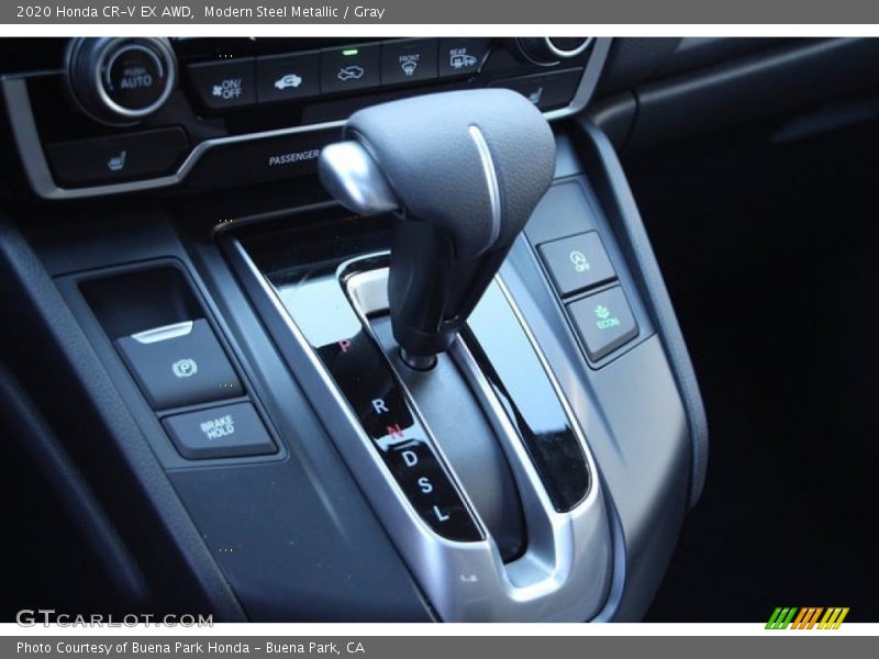 Modern Steel Metallic / Gray 2020 Honda CR-V EX AWD