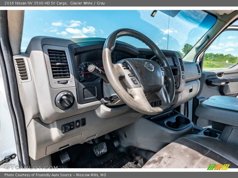 Glacier White / Gray 2016 Nissan NV 3500 HD SV Cargo