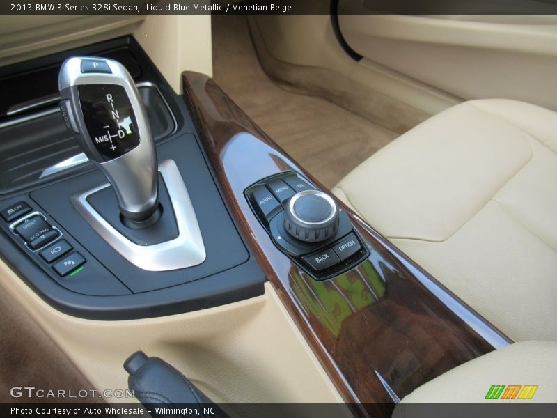 Liquid Blue Metallic / Venetian Beige 2013 BMW 3 Series 328i Sedan
