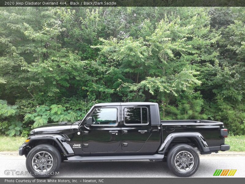 Black / Black/Dark Saddle 2020 Jeep Gladiator Overland 4x4