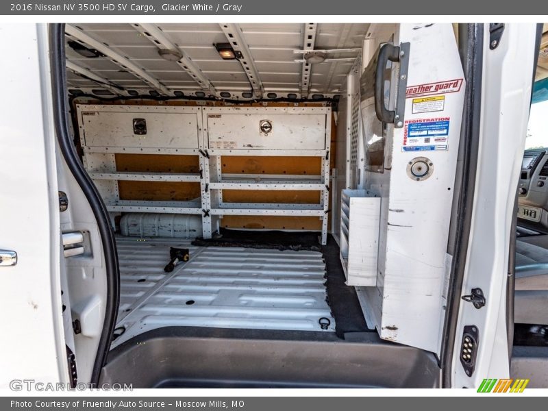 Glacier White / Gray 2016 Nissan NV 3500 HD SV Cargo