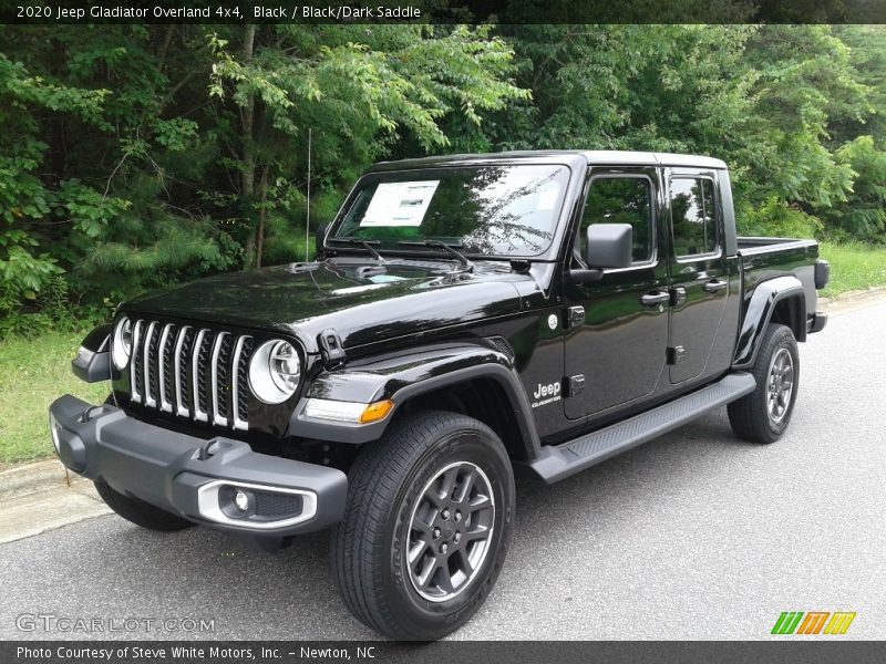 Black / Black/Dark Saddle 2020 Jeep Gladiator Overland 4x4