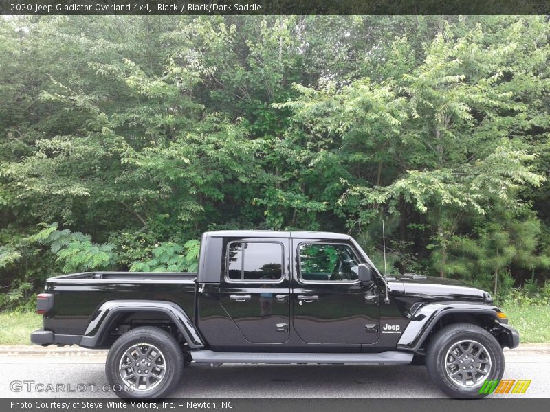 Black / Black/Dark Saddle 2020 Jeep Gladiator Overland 4x4