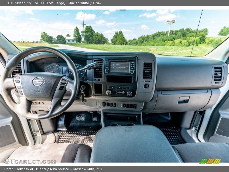 Glacier White / Gray 2016 Nissan NV 3500 HD SV Cargo