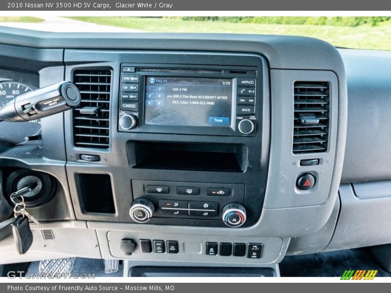 Glacier White / Gray 2016 Nissan NV 3500 HD SV Cargo