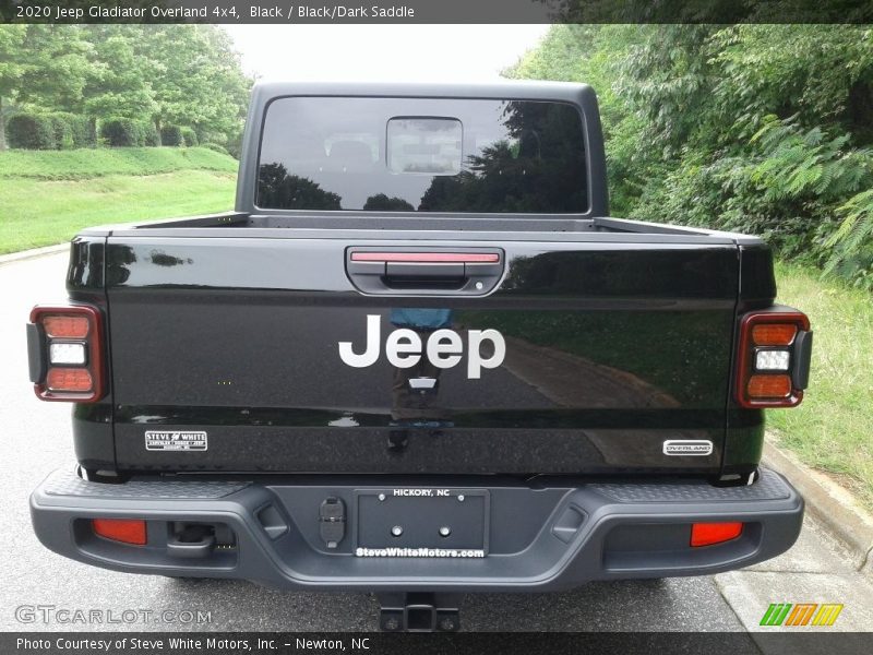 Black / Black/Dark Saddle 2020 Jeep Gladiator Overland 4x4