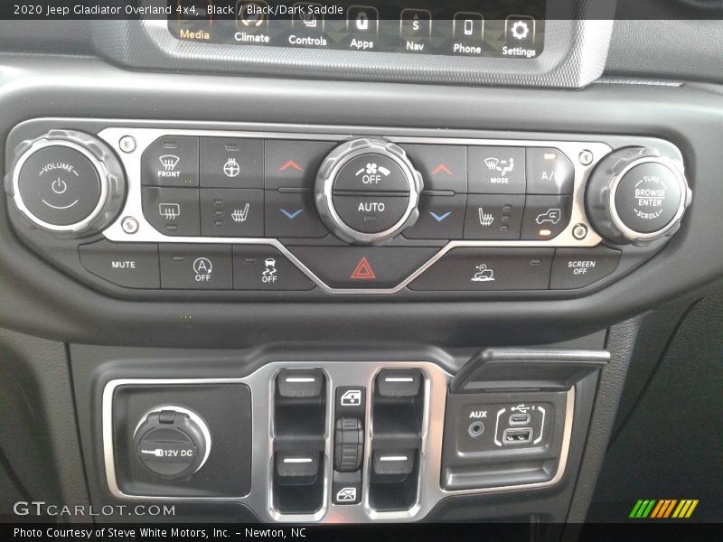 Black / Black/Dark Saddle 2020 Jeep Gladiator Overland 4x4