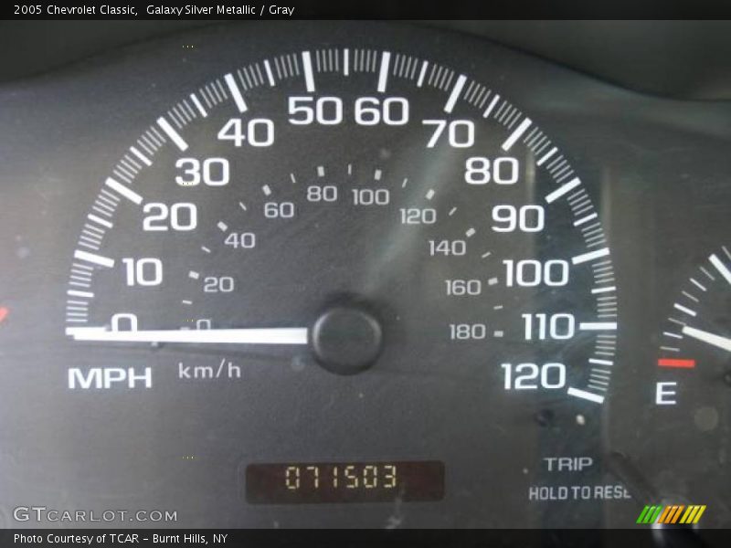 Galaxy Silver Metallic / Gray 2005 Chevrolet Classic