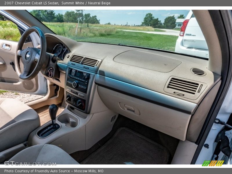 Summit White / Neutral Beige 2007 Chevrolet Cobalt LS Sedan