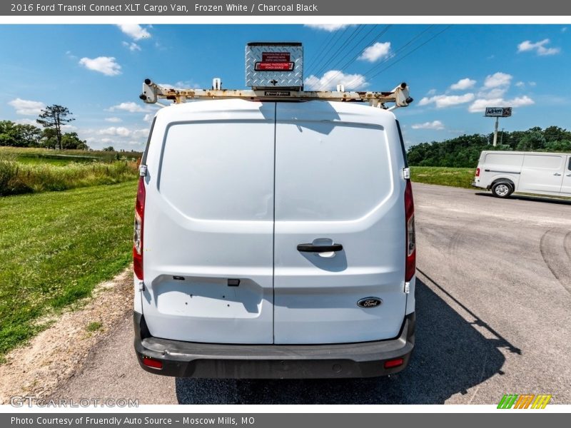 Frozen White / Charcoal Black 2016 Ford Transit Connect XLT Cargo Van