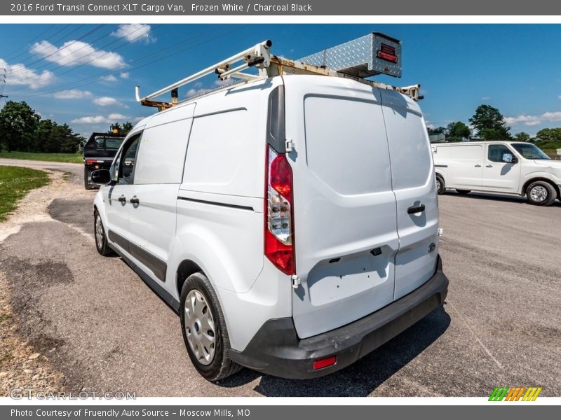 Frozen White / Charcoal Black 2016 Ford Transit Connect XLT Cargo Van