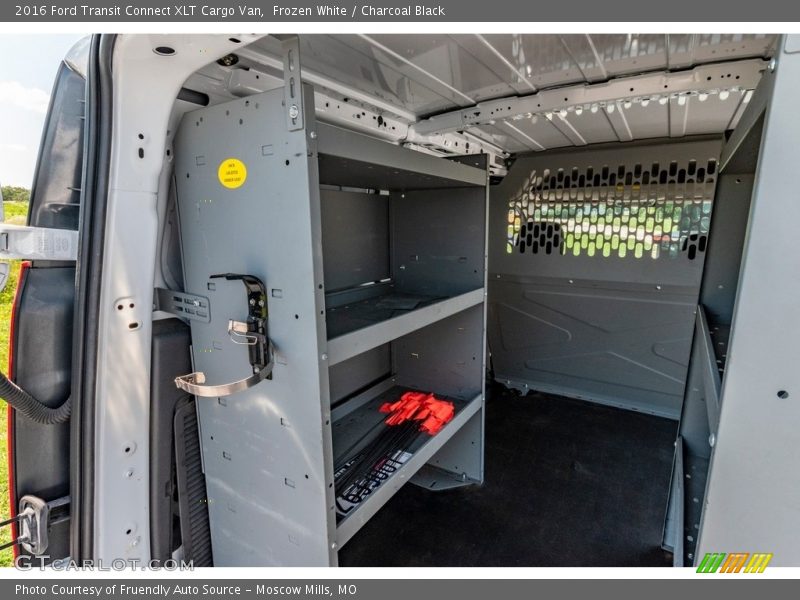 Frozen White / Charcoal Black 2016 Ford Transit Connect XLT Cargo Van