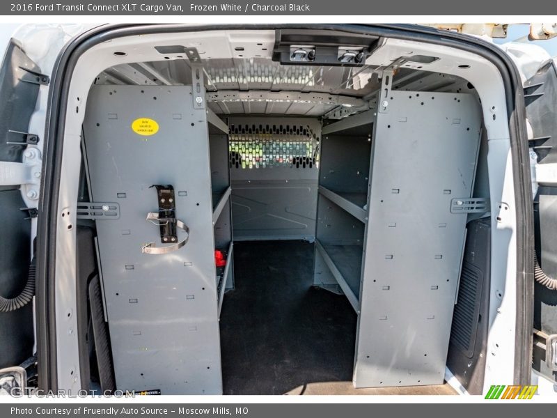 Frozen White / Charcoal Black 2016 Ford Transit Connect XLT Cargo Van