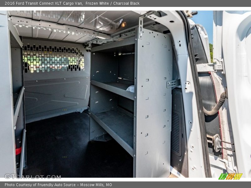 Frozen White / Charcoal Black 2016 Ford Transit Connect XLT Cargo Van