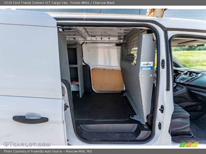 Frozen White / Charcoal Black 2016 Ford Transit Connect XLT Cargo Van