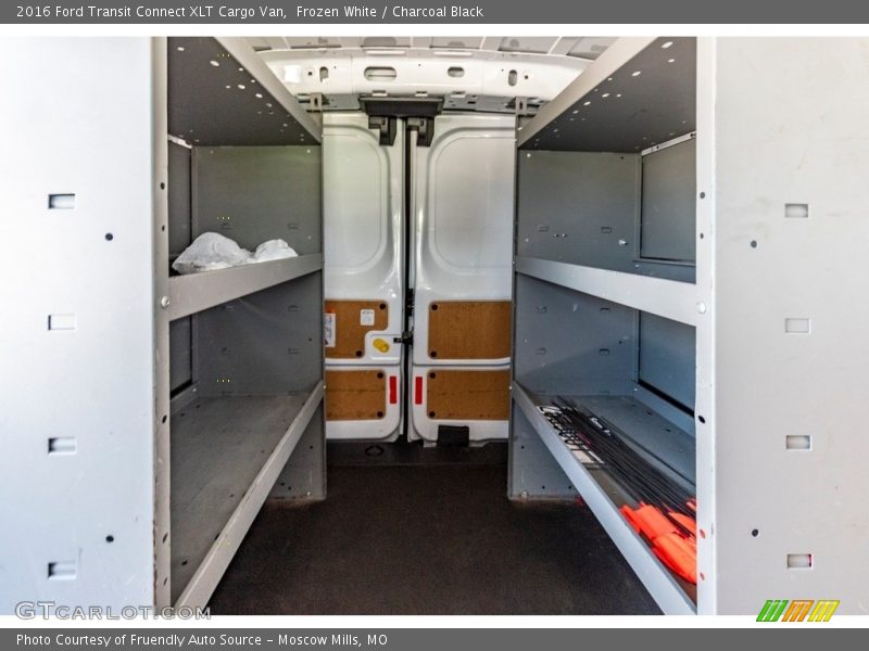 Frozen White / Charcoal Black 2016 Ford Transit Connect XLT Cargo Van