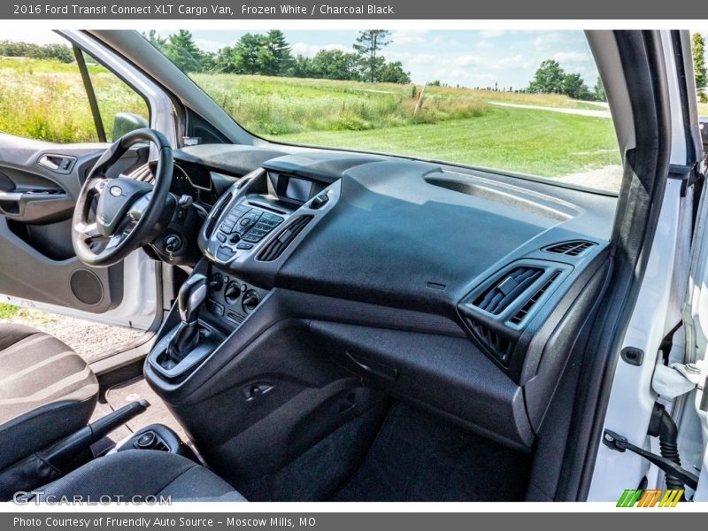 Frozen White / Charcoal Black 2016 Ford Transit Connect XLT Cargo Van
