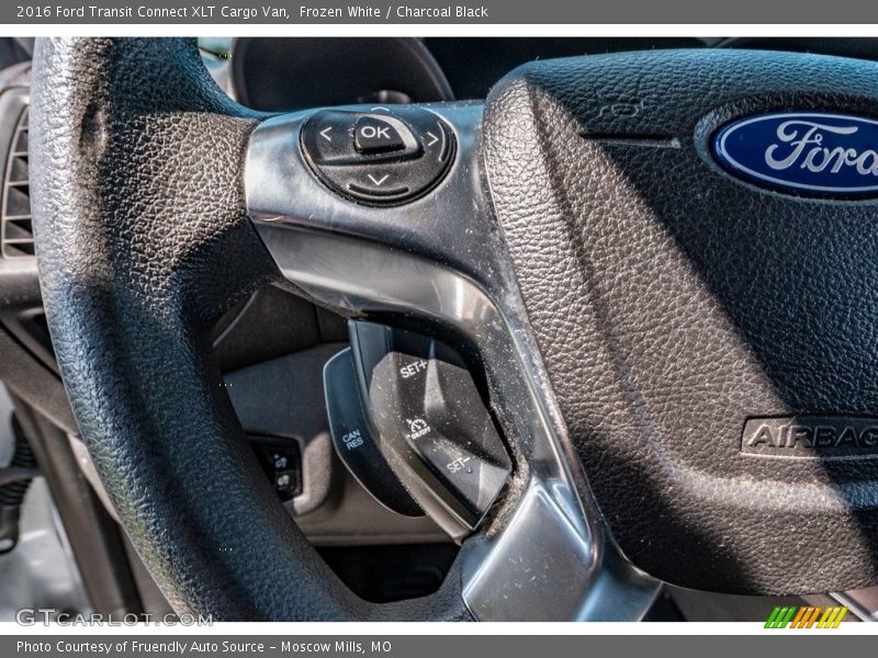 Frozen White / Charcoal Black 2016 Ford Transit Connect XLT Cargo Van